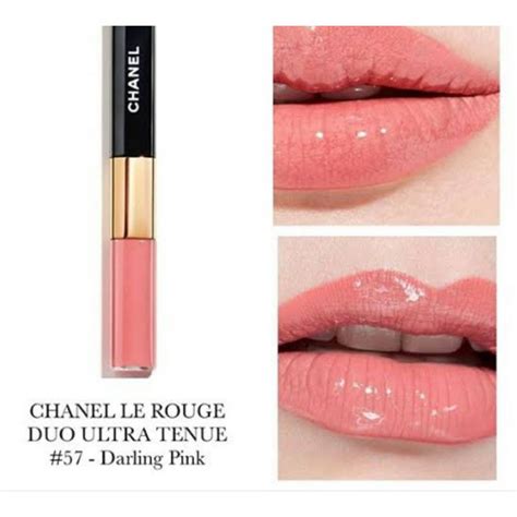 chanel 57 darling pink|chanel duo lip gloss.